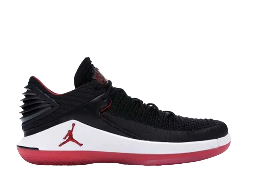 Nike Air Jordan XXXII Low MJ Day "Black/University Red-White"