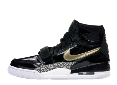 Nike Air Jordan Legacy 312 "Black Gold Patent"