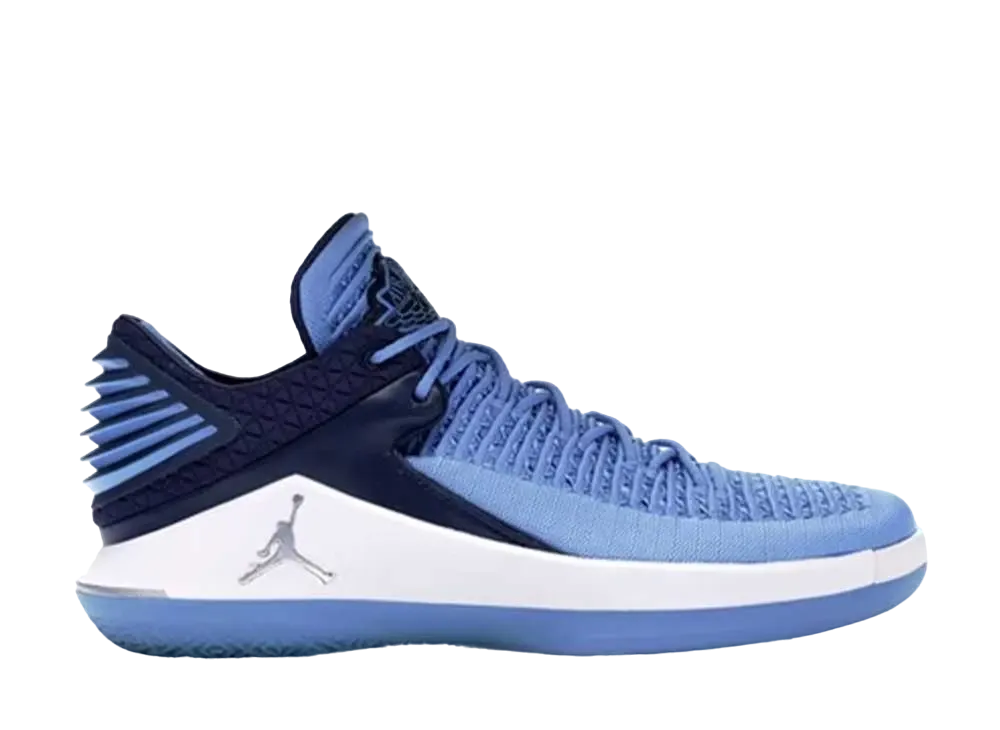 Nike Air Jordan XXXII Low UNC Win Like 82 "University Blue/White"