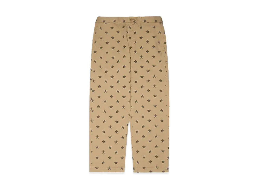 Supreme Chino Pant "Khaki Stars"(22SS)