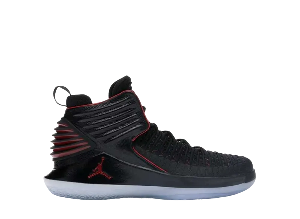 Nike GS Air Jordan XXXII MJ Day "Black/University Red"