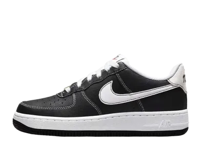Nike GS Air Force 1 Low S50 "Black White Black Sail"