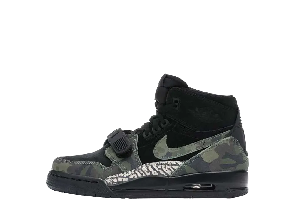 Nike GS Air Jordan Legacy 312 "Black/Camo Green"