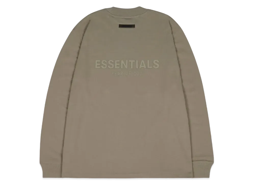 FEAR OF GOD ESSENTIALS Long Sleeve Tee "Moss"