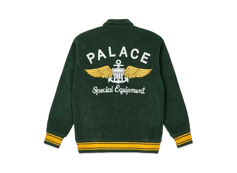 PALACE TOWELLING JACKET "Green"