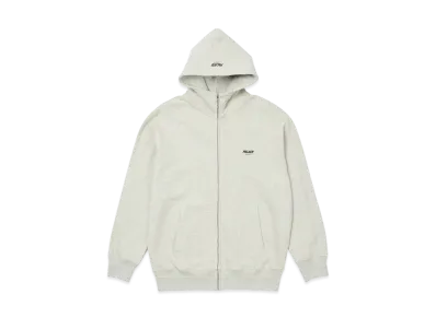 PALACE SLUB ZIG ZAG ZIP HOOD "Grey Marl"