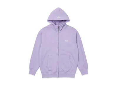 PALACE SLUB ZIG ZAG ZIP HOOD "Violet"