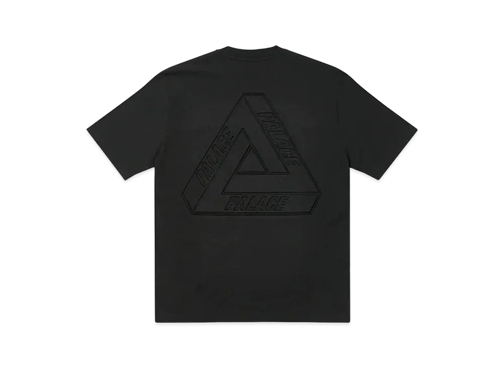 PALACE TRI-FERG EMBOSSED T-SHIRT "Black"
