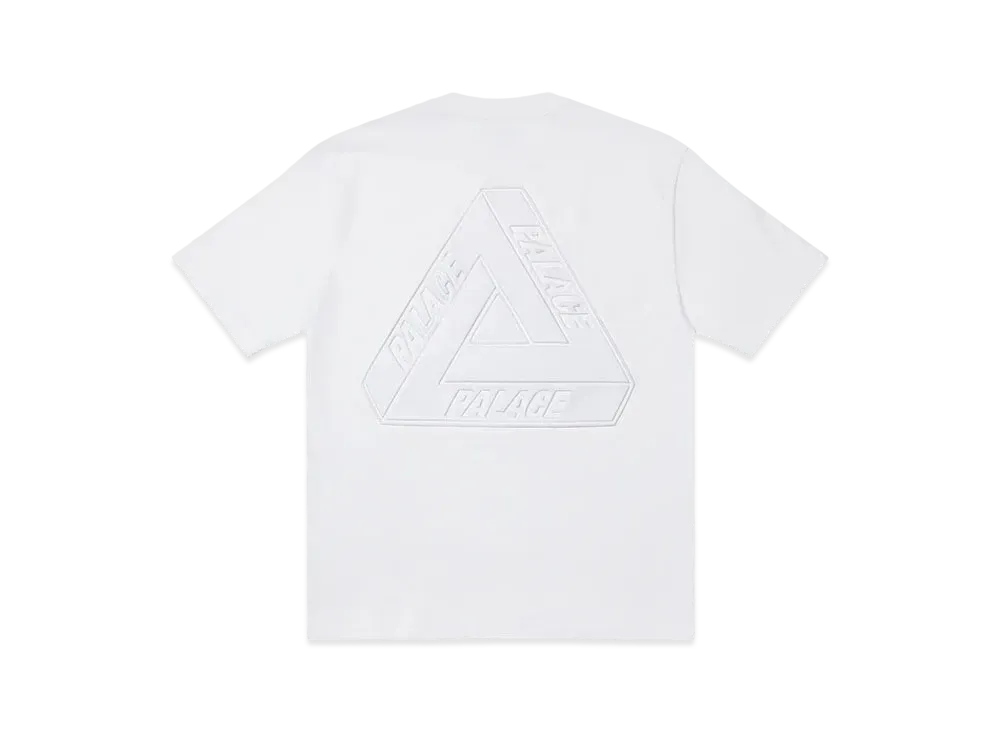 PALACE TRI-FERG EMBOSSED T-SHIRT "White"
