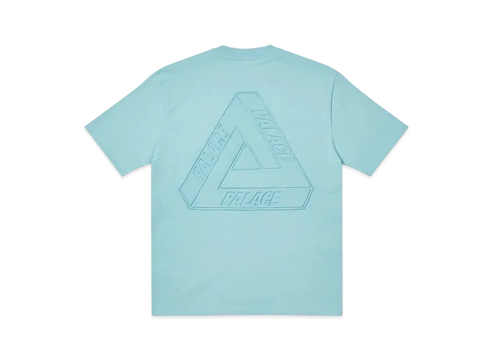 PALACE TRI-FERG EMBOSSED T-SHIRT "Light Blue"