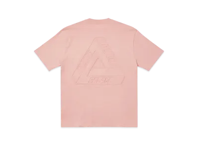 PALACE TRI-FERG EMBOSSED T-SHIRT "Pink"
