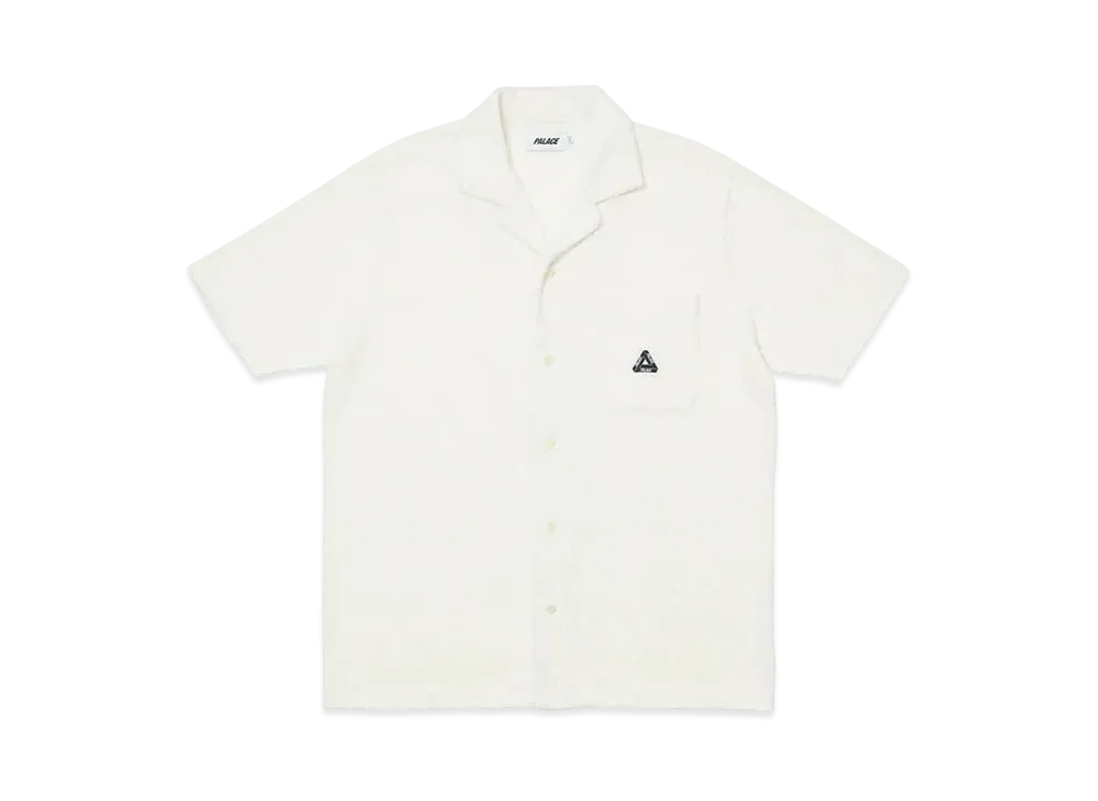 PALACE TOWELLING SHIRT "White"