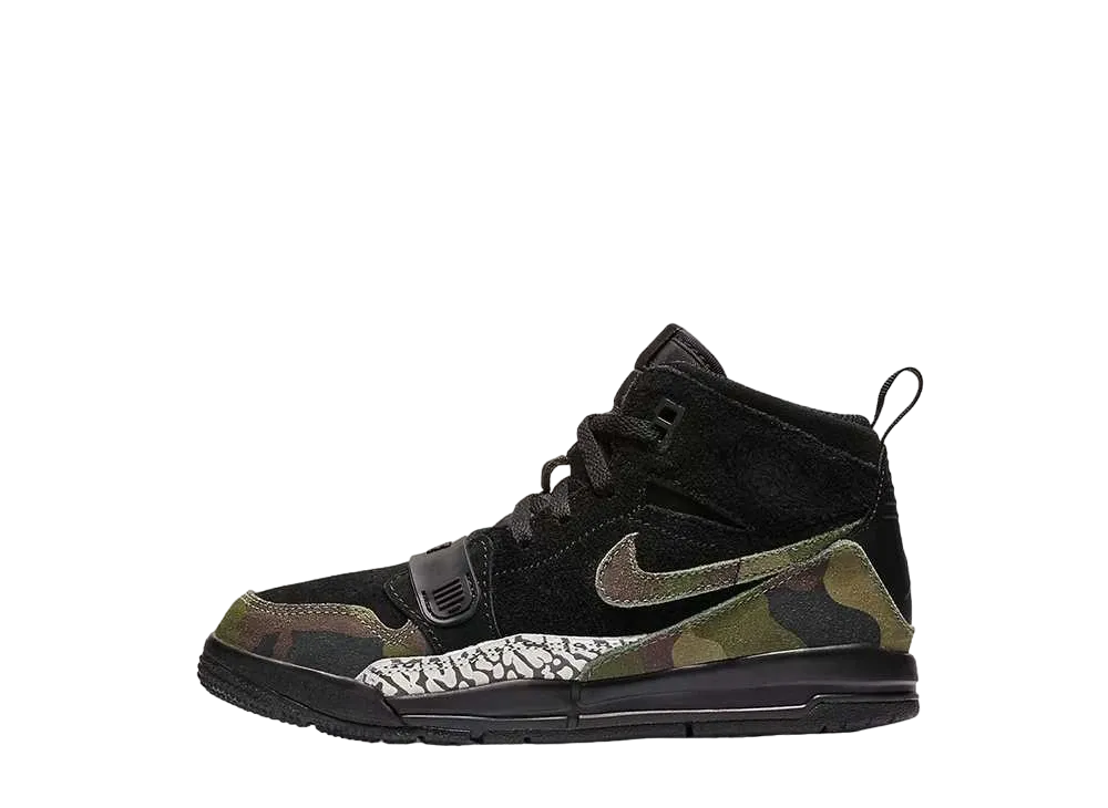 Nike PS Air Jordan Legacy 312 "Black Camo Green"
