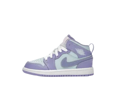 Nike PS Jordan 1 Mid "Purple Aqua"