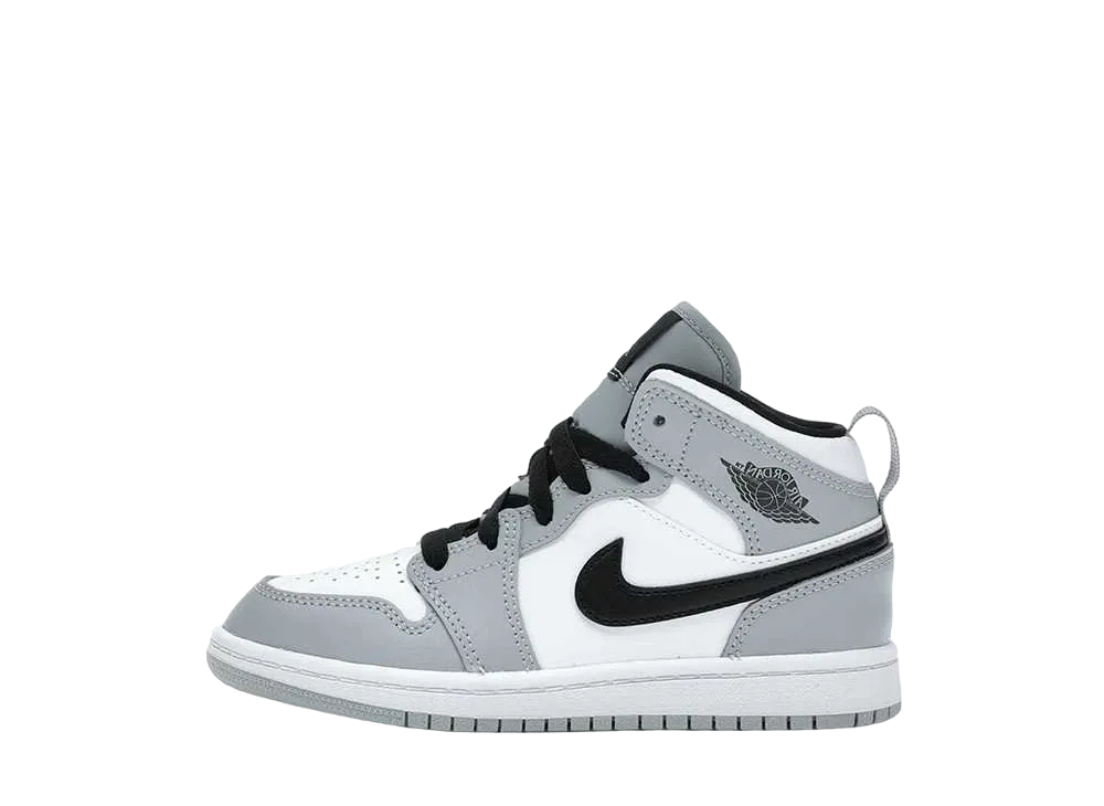 ナイキ PS エアジョーダン1 ミッド "ライトスモークグレー"(キッズ)