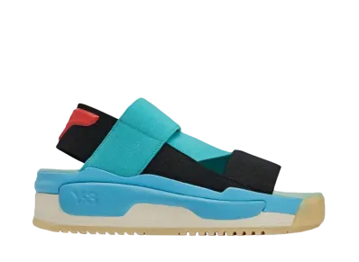 adidas Y-3 Hokori Sandals "Black/Vivit Mint/Bright Cyan"