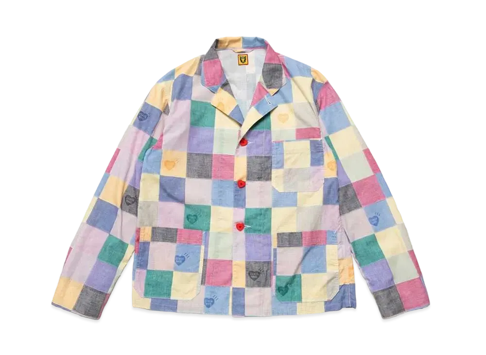 HUMAN MADE PATCHWORK JACKET "Pink"