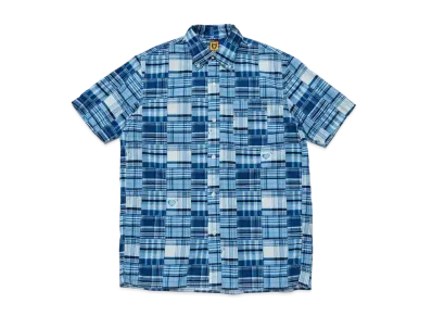 HUMAN MADE PATCHWORK S/S SHIRT "Blue"