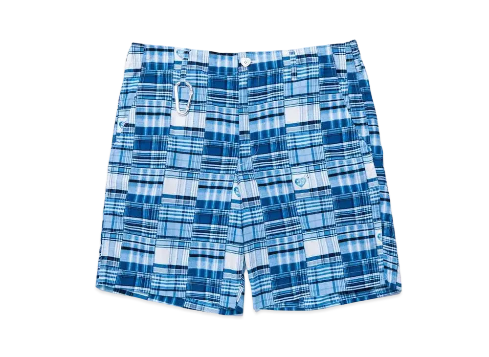 HUMAN MADE PATCHWORK SHORTS "Blue"