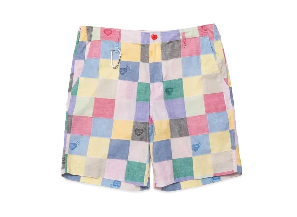 HUMAN MADE PATCHWORK SHORTS "Pink"