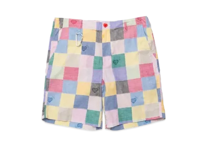 HUMAN MADE PATCHWORK SHORTS "Pink"