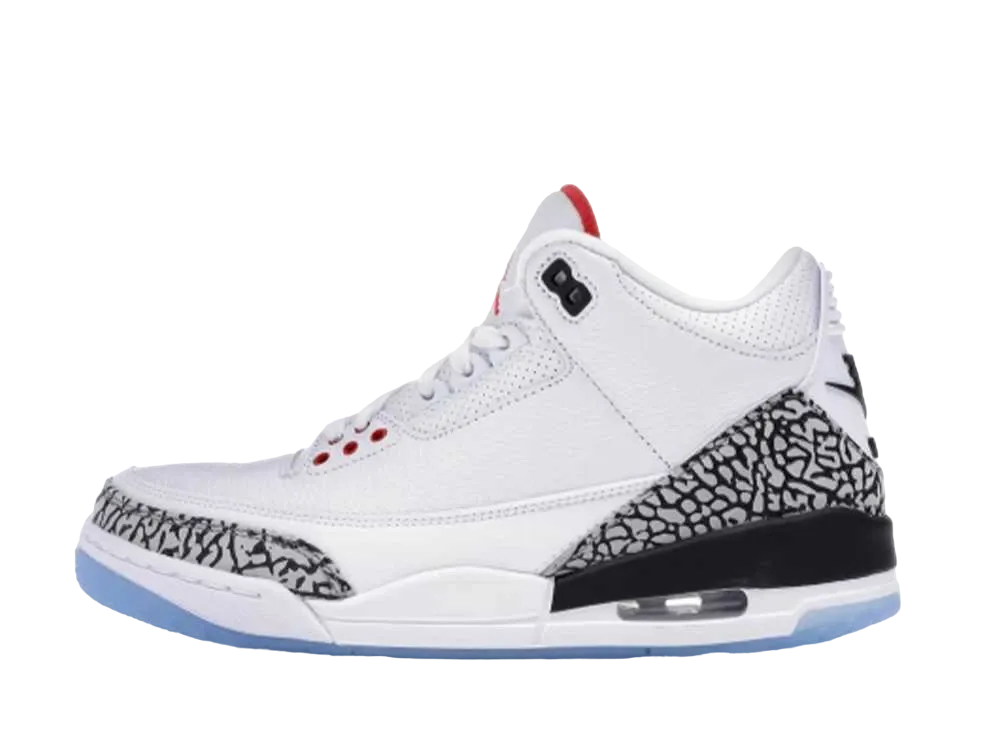 Nike Air Jordan 3 Retro "Free Throw Line White Cement"