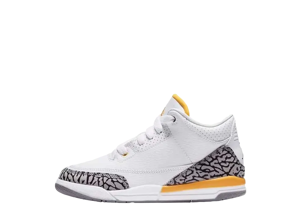 ナイキ PS エアジョーダ３ レトロ "レーサーオレンジ"(キッズ)