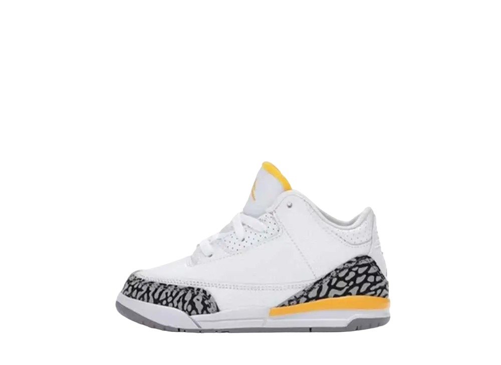 ナイキ TD エアジョーダン3 レトロ "レーザーオレンジ"(キッズ)