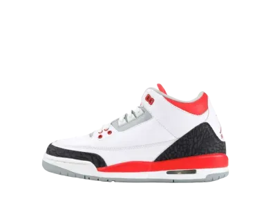 Nike GS Air Jordan 3 Retro "Fire Red" (2007)