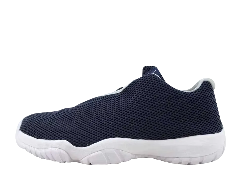 ナイキ エアジョーダン フューチャー ロー "ミッドナイト ネイビー/グレー ミスト ホワイト"