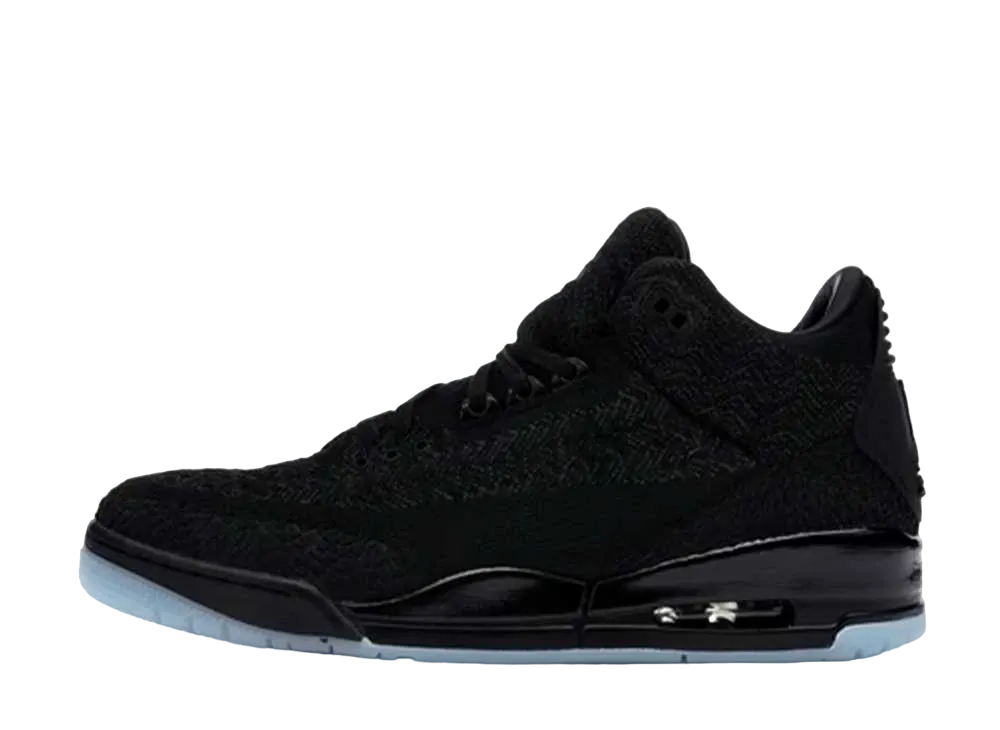 Nike Air Jordan 3 Retro Flyknit "Black"