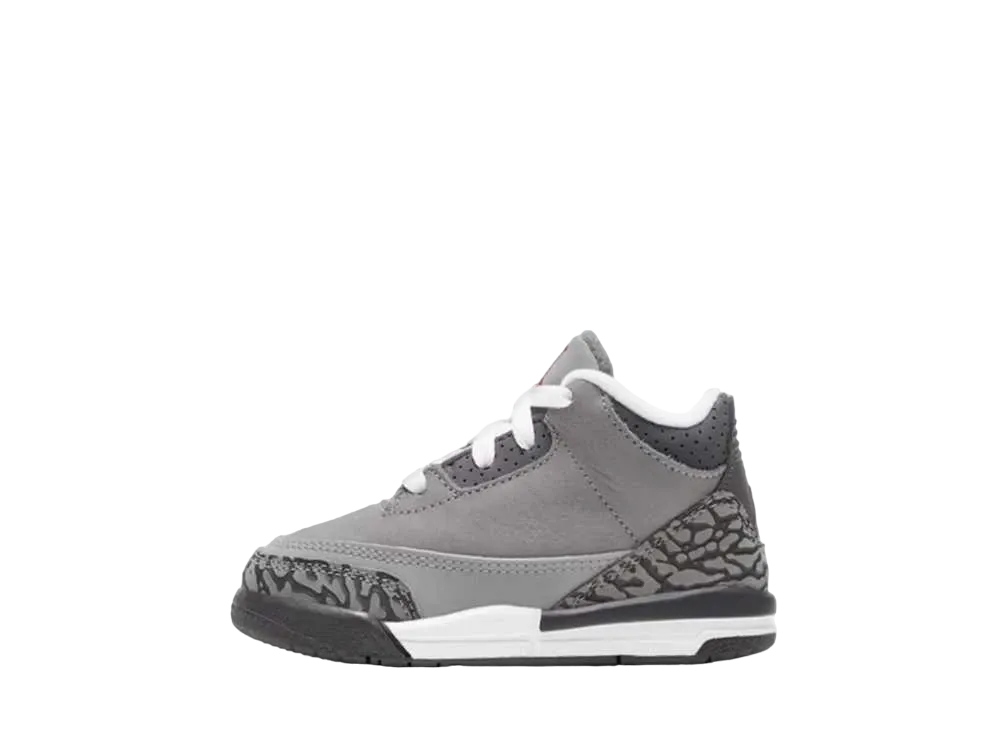 Nike TD Air Jordan 3 Retro "Cool Grey"