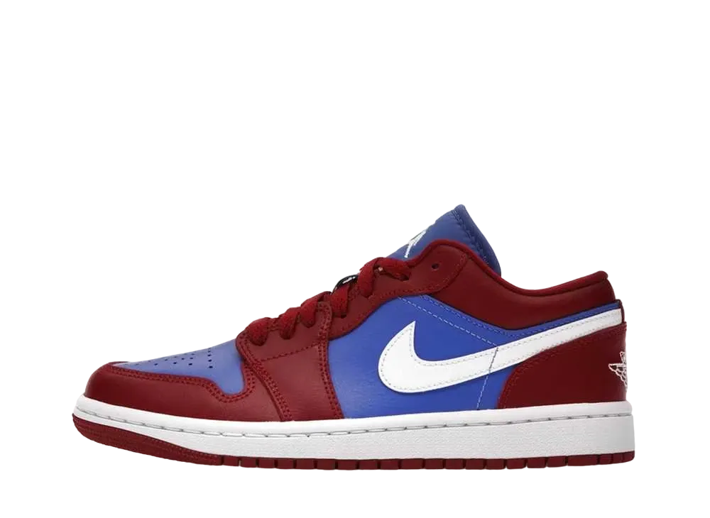 Nike Women's Air Jordan 1 Low "Pomegranate/Medium Blue"