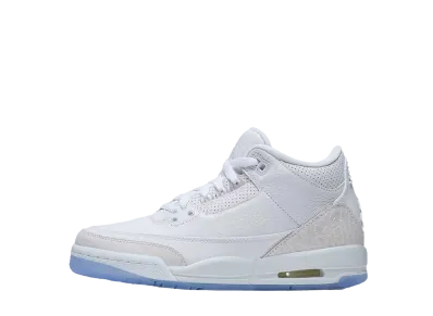 Nike GS Air Jordan 3 Retro "Pure White" (2018)