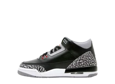 Nike GS Air Jordan 3 Retro "Black Cement CDP" (2008)