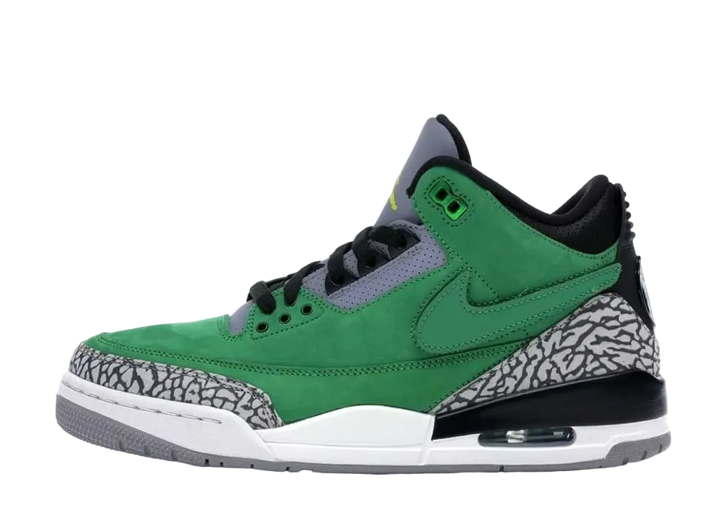 Nike Air Jordan 3 Retro "Tinker Oregon Ducks PE"