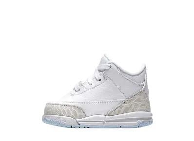 Nike TD Air Jordan 3 Retro "Pure White" (2018)