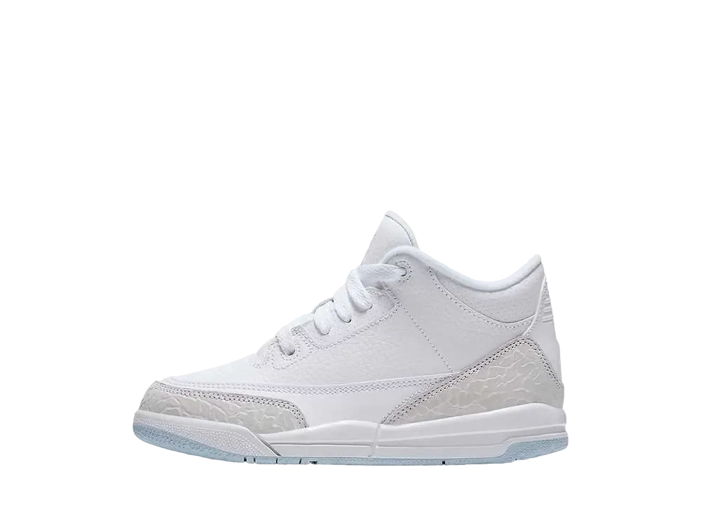 ナイキ PS エアジョーダン3 レトロ "ピュアホワイト" (2018)(キッズ)
