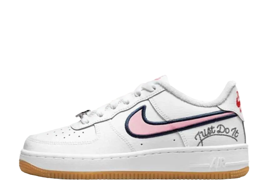 Nike GS Air Force 1 Low LV8 Just Do It Nike GS Air Force 1 Low LV8 Just Do It