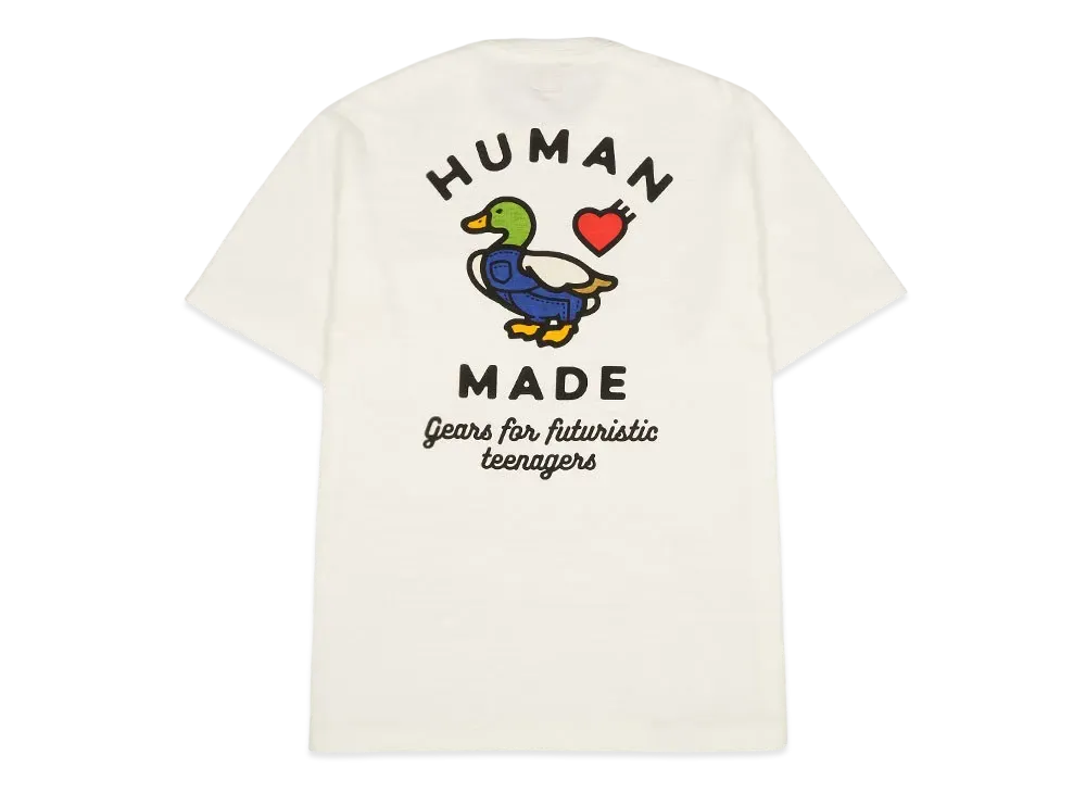 HUMAN MADE POCKET T-SHIRT #3 "White"