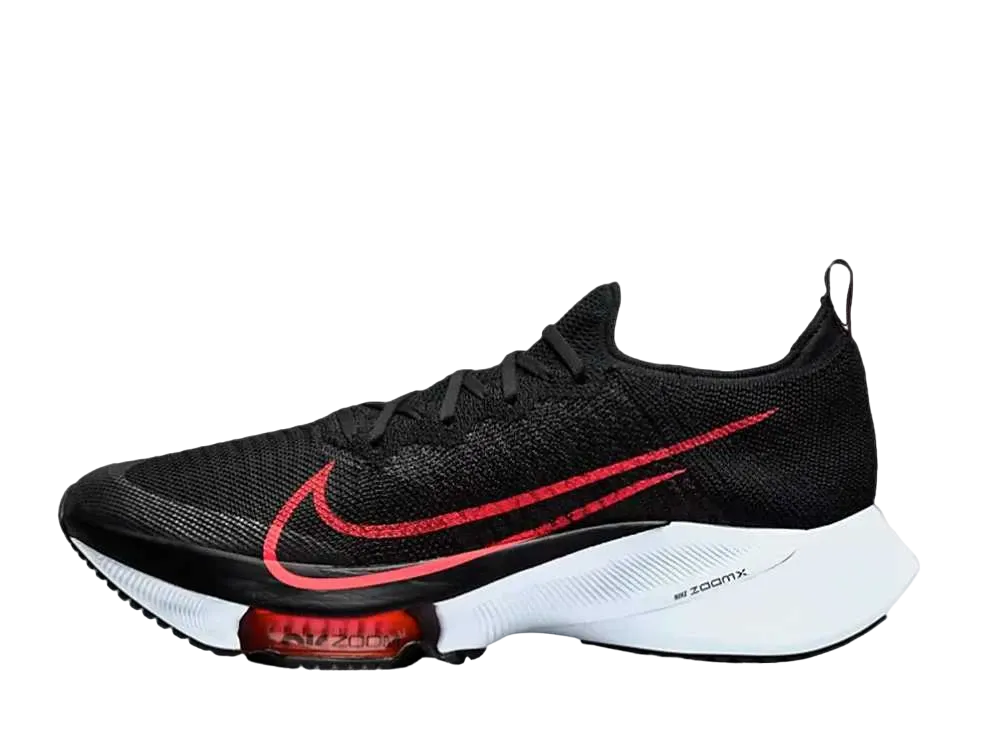 ナイキ エアズーム テンポ ネクスト％ "フライニット ブラック フラッシュ クリムゾン ホワイト"