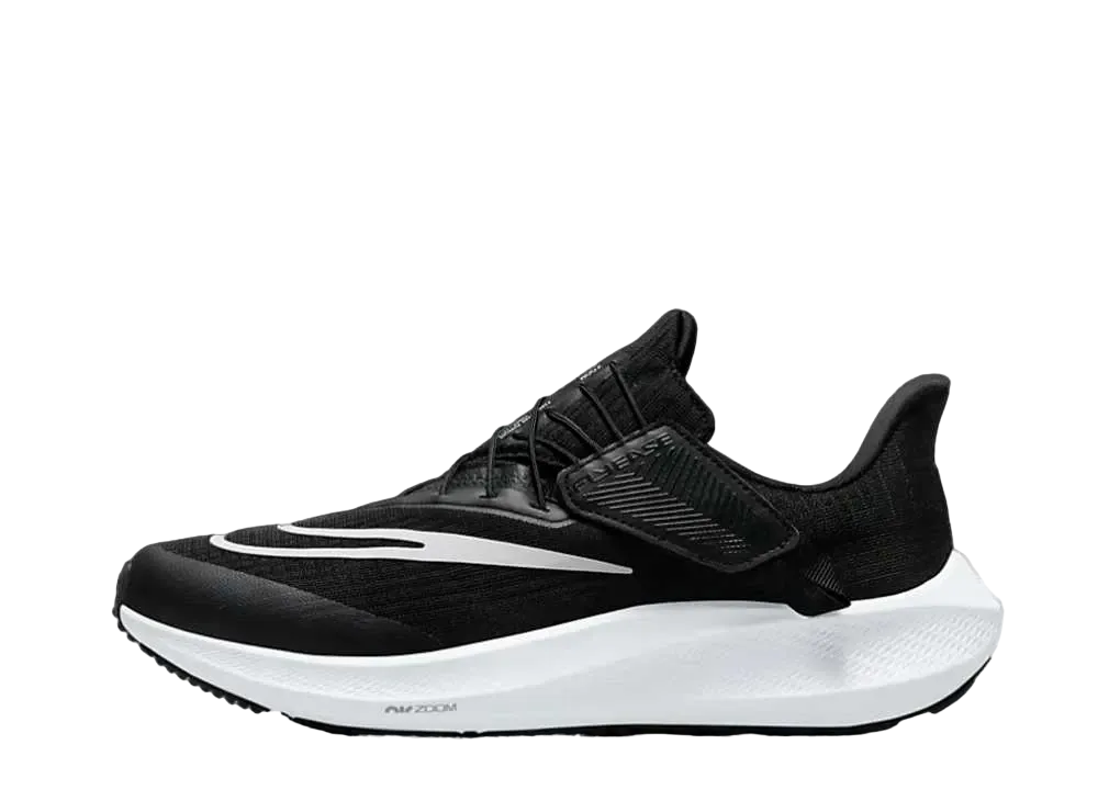 ナイキ ウィメンズ エアズーム ペガサス39 フライイーズ "ブラック/ダーク スモーク グレー/ホワイト"