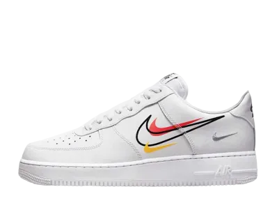 Nike Air Force 1 Low "Multi-Swoosh White"