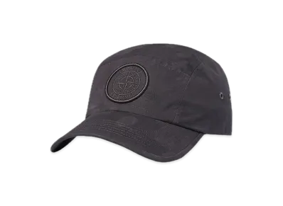 Supreme / Stone Island Reactive Ice Camo Ripstop Camp Cap "Black"
