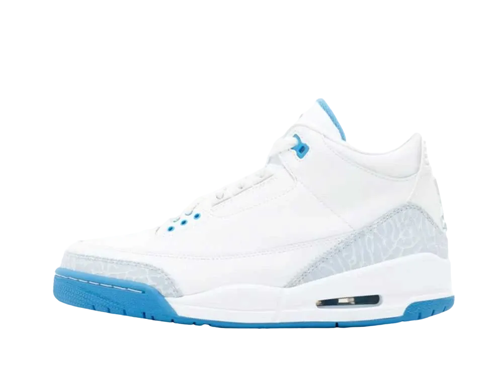 ナイキ ウィメンズ エアジョーダン3 レトロ "ハーバー ブルー "