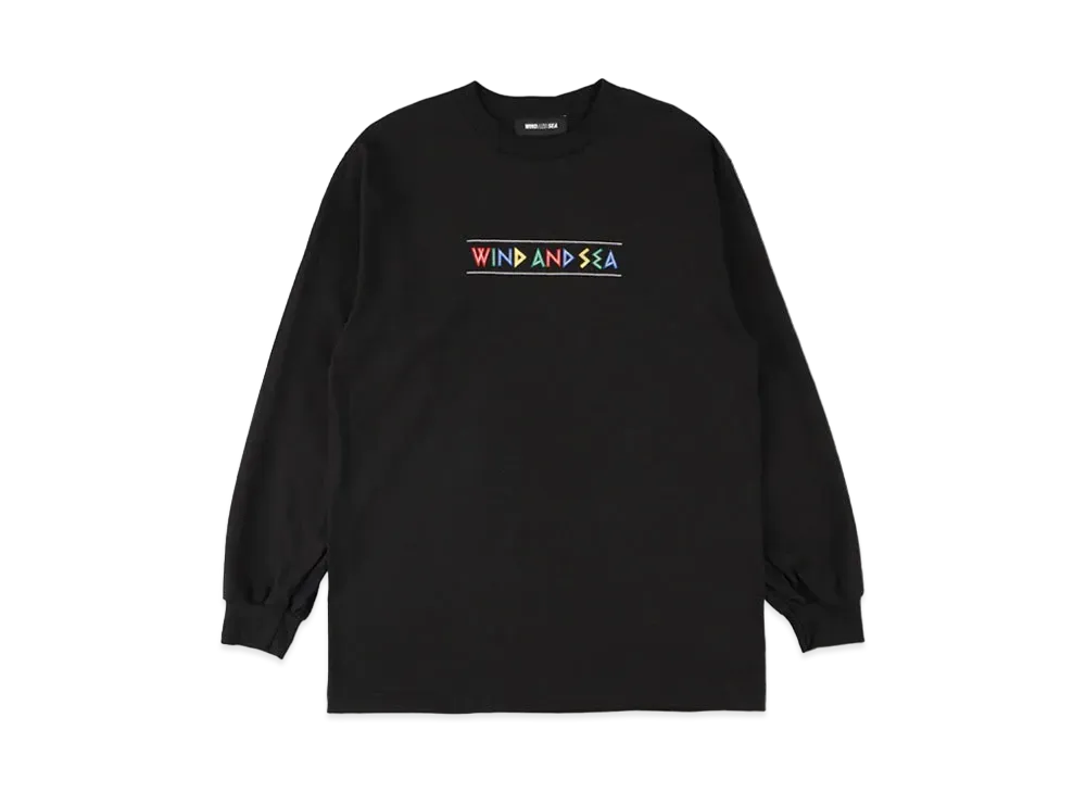 WIND AND SEA WDS (ZULU-TONGUE) L/S TEE "Black"
