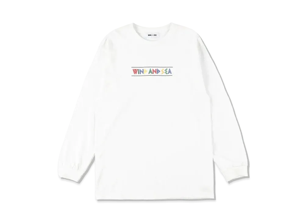 WIND AND SEA WDS (ZULU-TONGUE) L/S TEE "White"