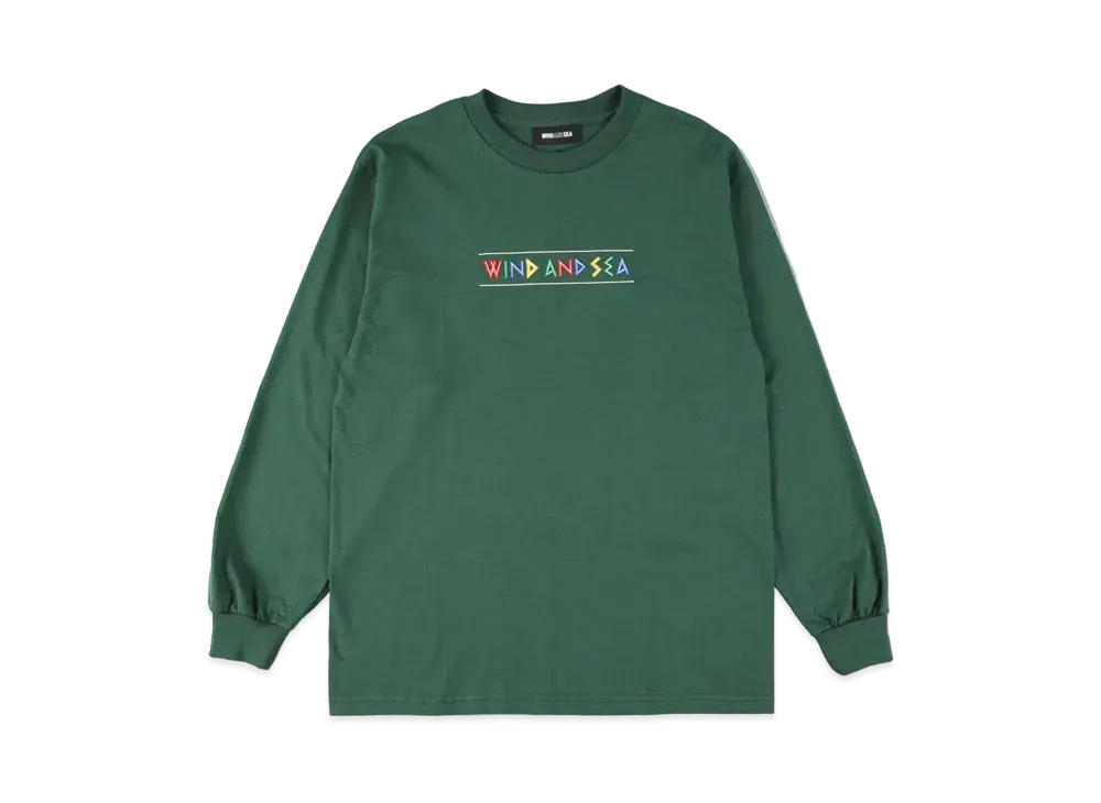 WIND AND SEA WDS (ZULU-TONGUE) L/S TEE "Olive"