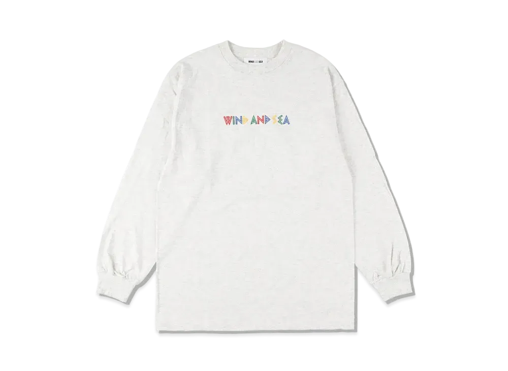 WIND AND SEA WDS (ZULU-TONGUE) L/S TEE "Ash"