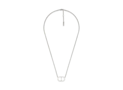 Dior CD Icon Necklace "Silver"